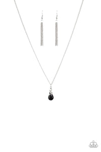 Timeless Trinket Black - Paparazzi Necklace