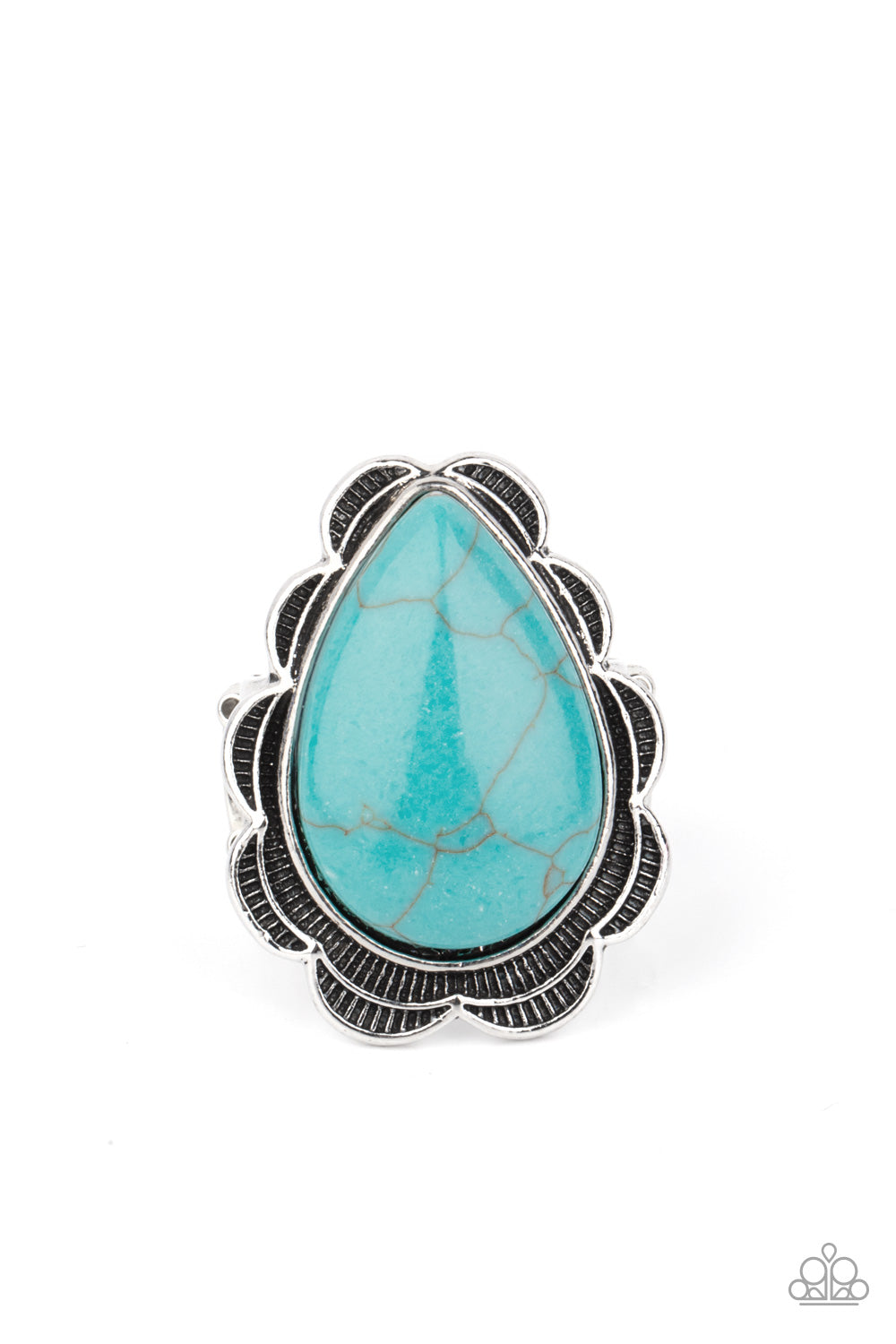 BADLANDS Romance - Blue - Paparazzi Jewelry