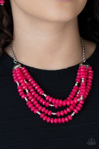 BEST POSH-ible Taste Pink Necklace - Paparazzi Accessories