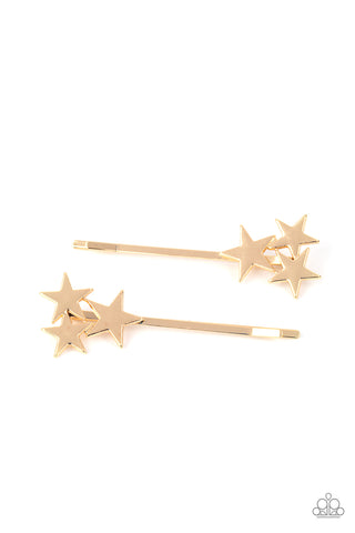 Suddenly Starstruck - Gold - Paparazzi Jewelry
