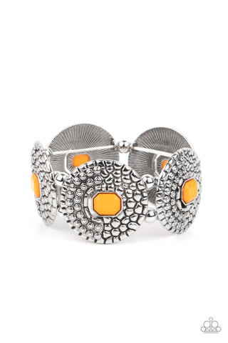 Prismatic Prowl - Orange - Paparazzi Jewelry