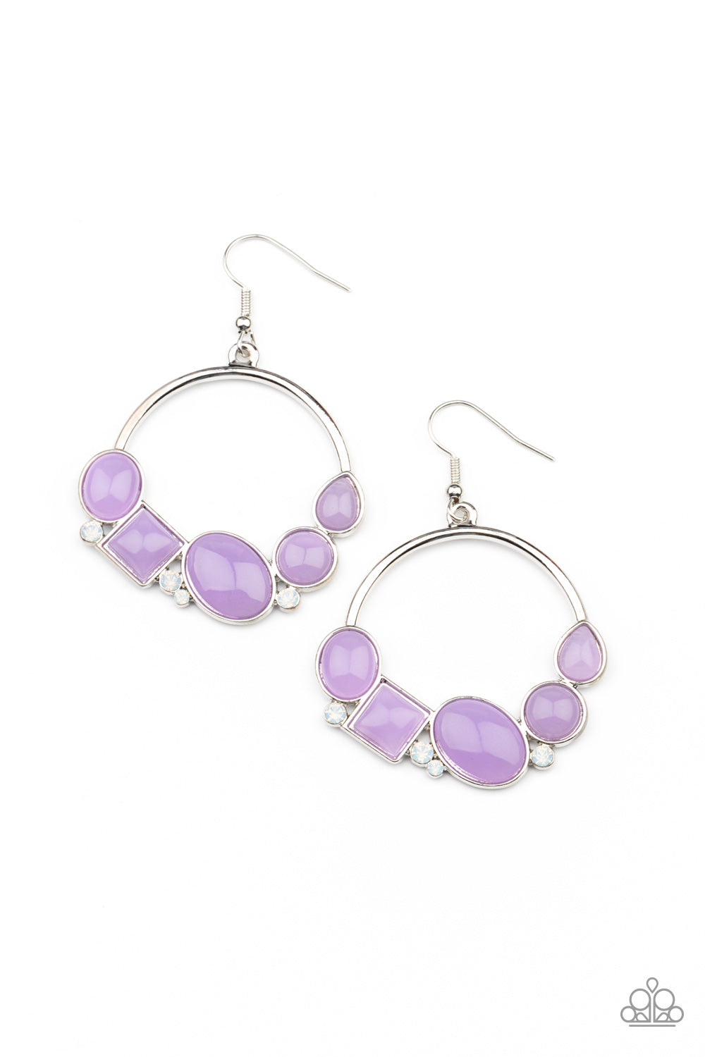 Beautifully Bubblicious - Purple - Paparazzi Jewelry