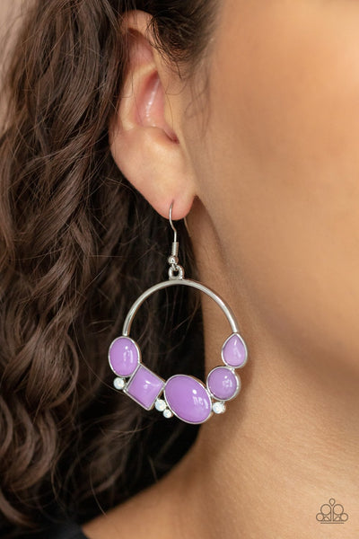 Beautifully Bubblicious - Purple - Paparazzi Jewelry