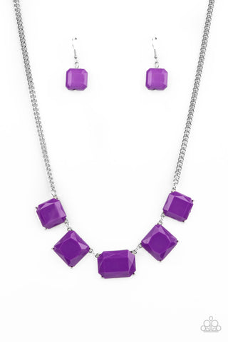 Instant Mood Booster Purple - Paparazzi Necklace