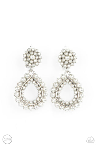 Discerning Droplets White - Paparazzi Jewelry