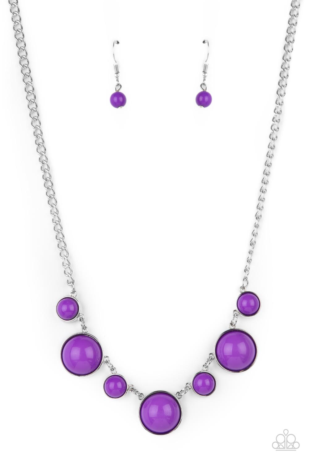 Prismatically POP-tastic Purple - Paparazzi Jewelry