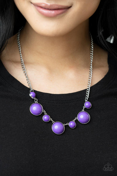 Prismatically POP-tastic Purple - Paparazzi Jewelry