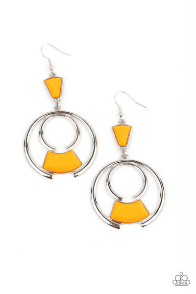 Deco Dancing Orange - Paparazzi Jewelry