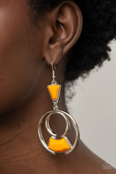 Deco Dancing Orange - Paparazzi Jewelry