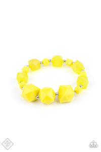 Trendsetting Tourist - Yellow - Paparazzi Jewelry