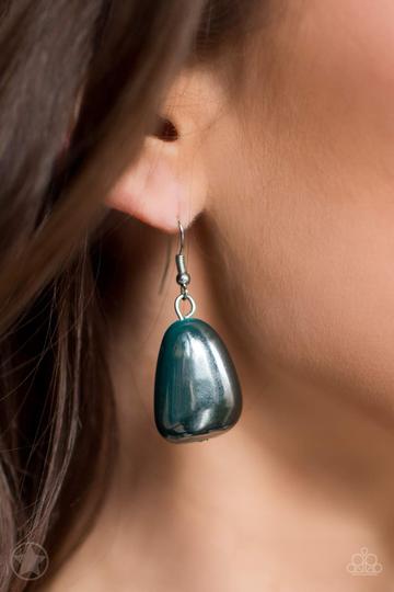 Glaze of Glory - Blue Necklace - Paparazzi Accessories