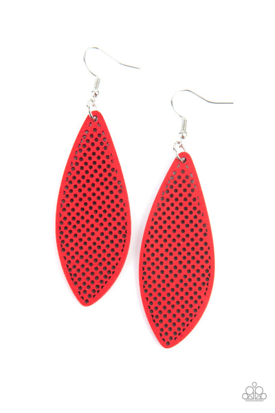 Surf Scene - Red - Paparazzi Jewelry
