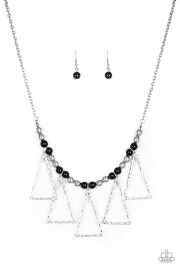 Terra Nouveau Black - Paparazzi Necklace