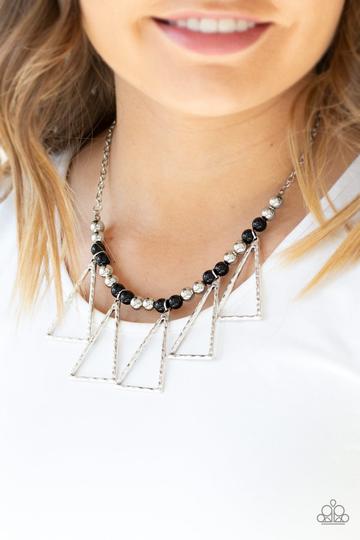 Terra Nouveau Black - Paparazzi Necklace