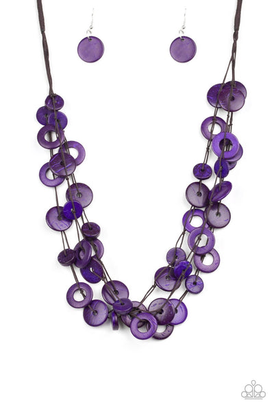 Wonderfully Walla Walla Purple - Paparazzi Necklace