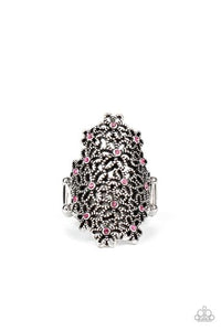 You're Sunflower - Pink Ring - Paparazzi Accessories