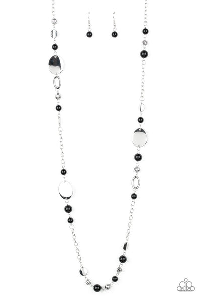Serenely Springtime Black - Paparazzi Jewelry