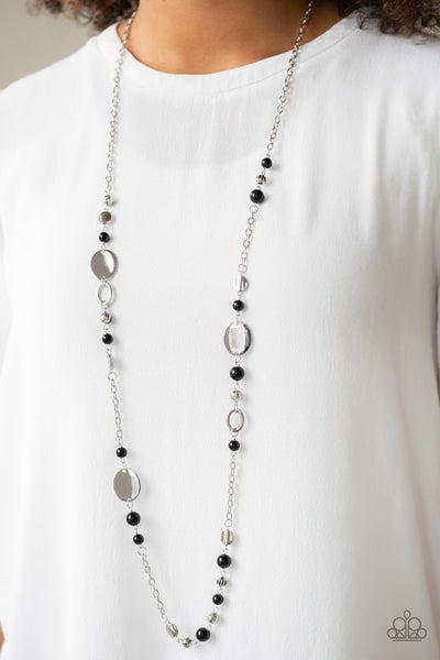 Serenely Springtime Black - Paparazzi Jewelry