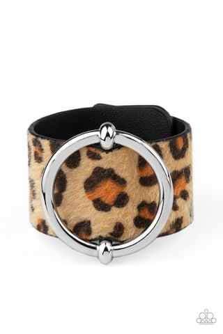 Asking FUR Trouble Brown - Paparazzi Bracelet