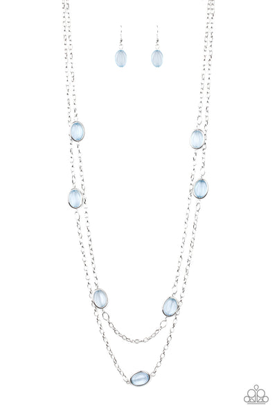 Back For More Blue - Paparazzi Necklace