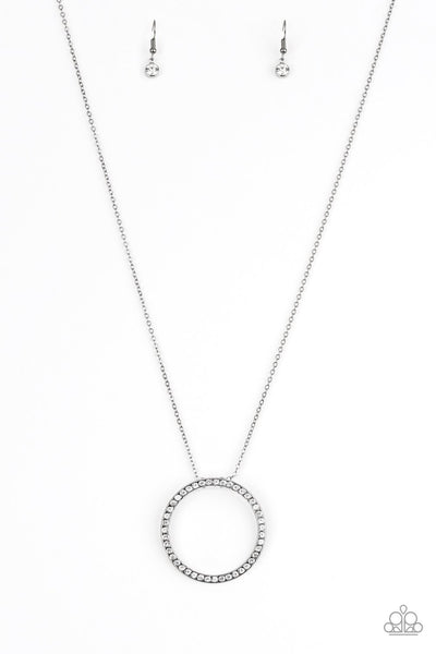 Center of Attention Black - Paparazzi Jewelry