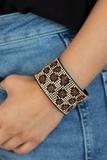 Cheetah Couture Brown - Paparazzi Bracelet