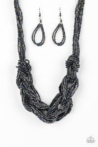 City Catwalk Blue - Paparazzi Necklace