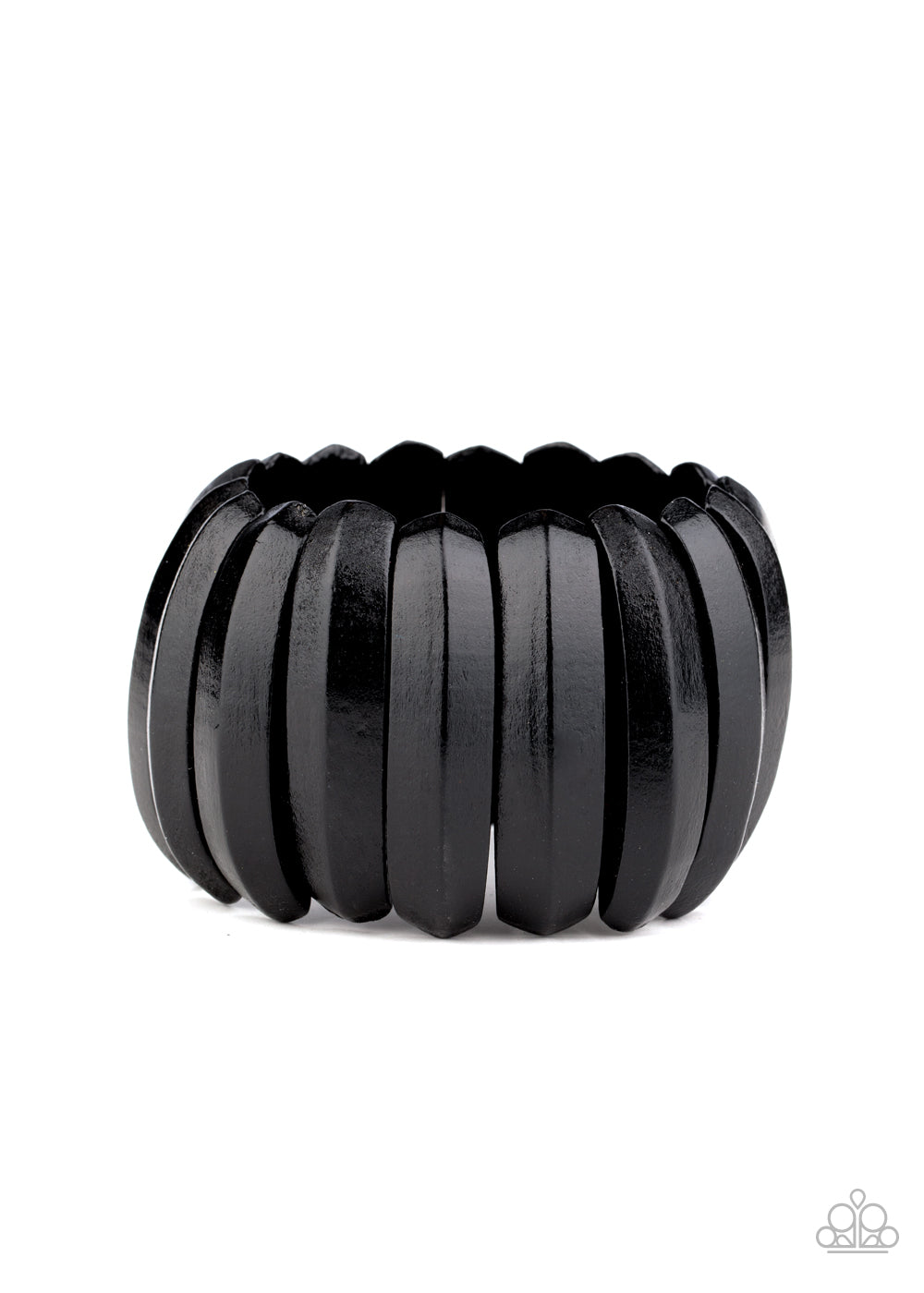 Colorfully Congo Black - Paparazzi Bracelet