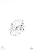 Dancing Diamonds White - Paparazzi Ring