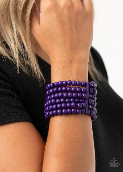 Diving In Maldives Purple - Paparazzi Jewelry
