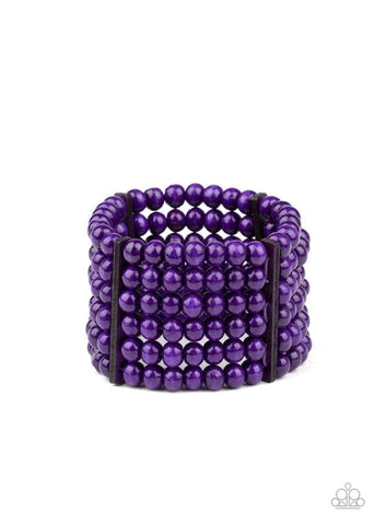 Diving In Maldives Purple - Paparazzi Jewelry