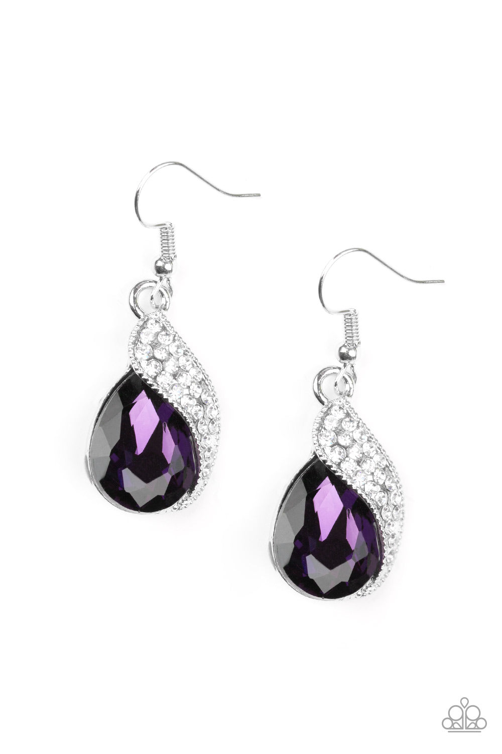 Easy Elegance Purple - Paparazzi Earring