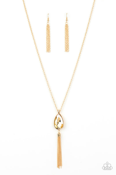 Elite Shine Gold - Paparazzi Necklace