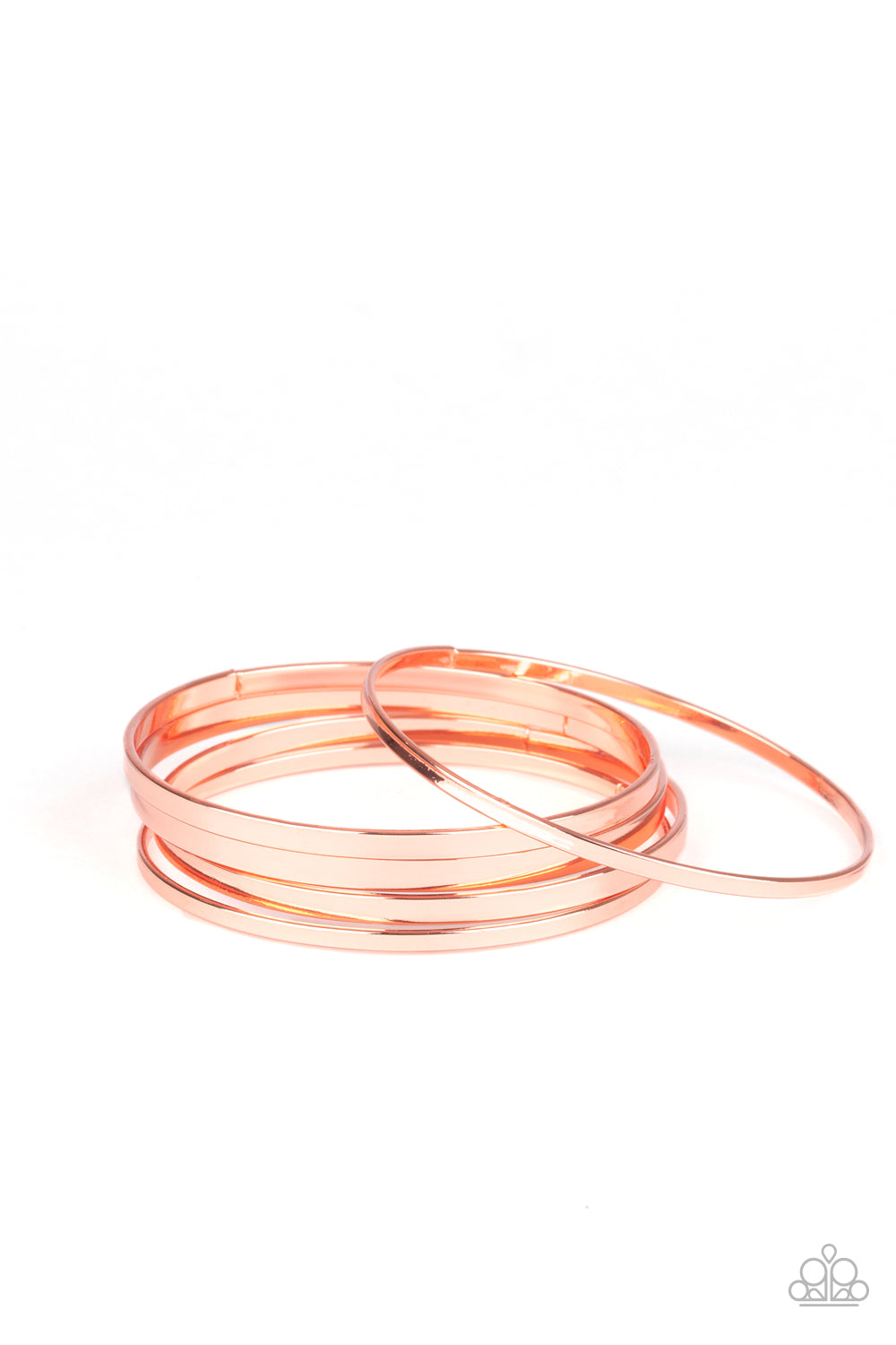 Ensnared Copper - Paparazzi Bracelet