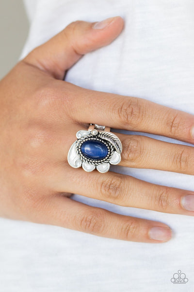 Fairytale Magic Blue - Paparazzi Ring