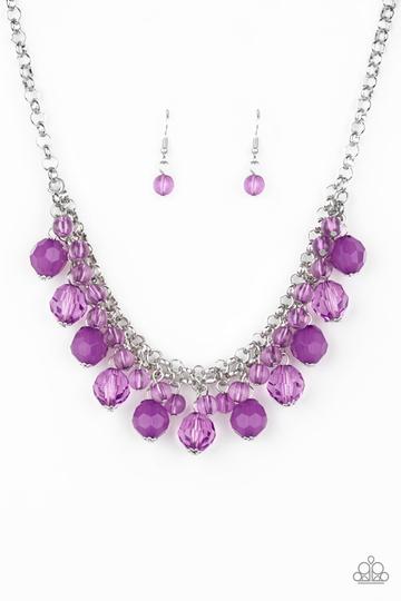 Fiesta Fabulous Purple - Paparazzi Necklace