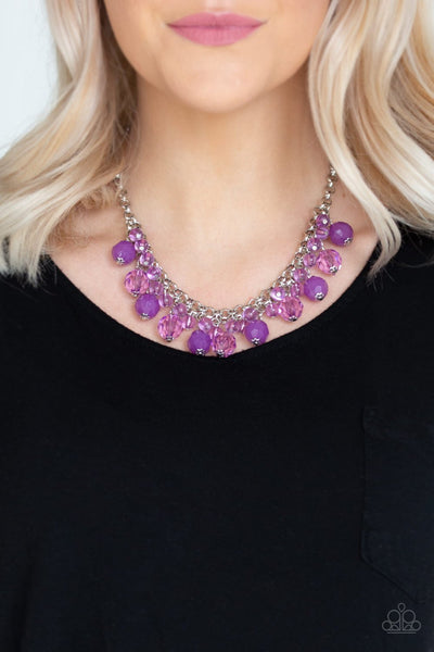 Fiesta Fabulous Purple - Paparazzi Necklace
