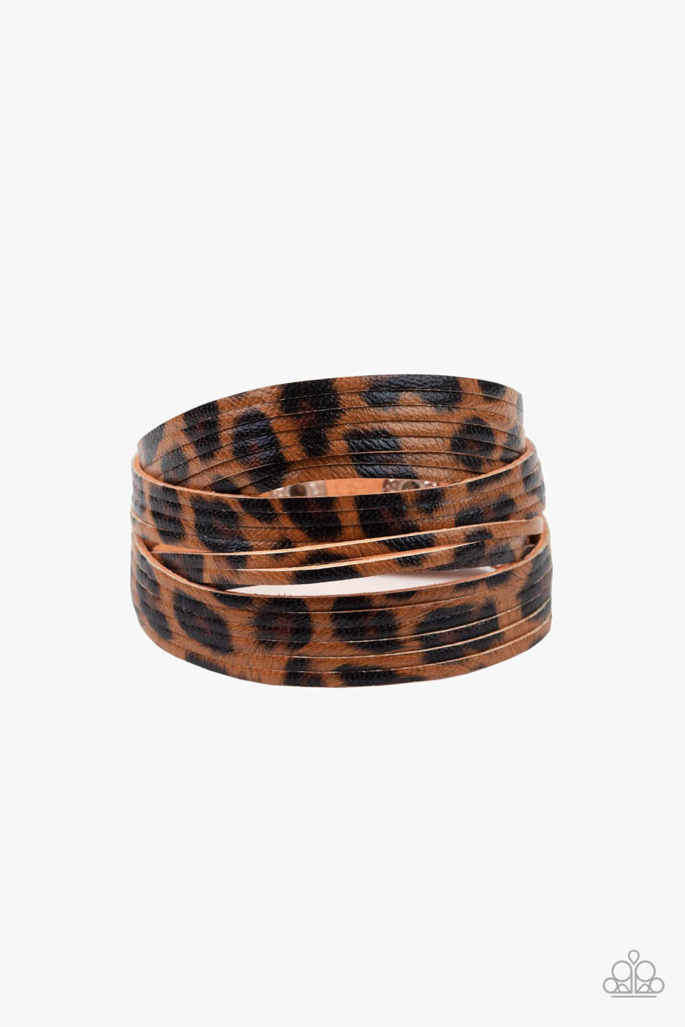 Hey GRRirl Brown - Paparazzi Bracelet