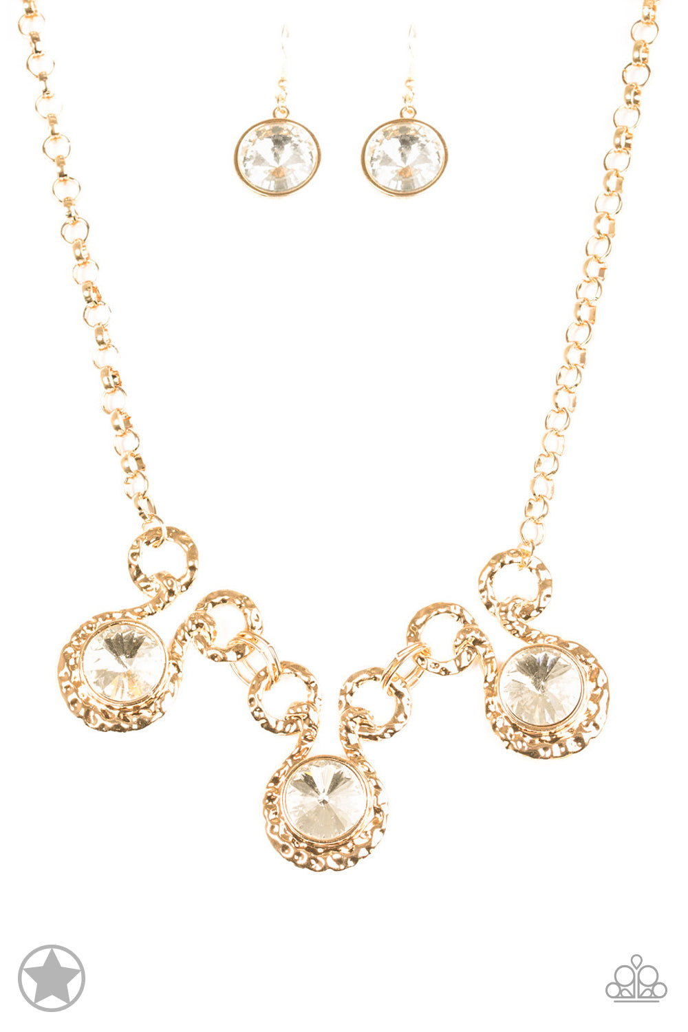 Hypnotized Gold - Paparazzi Necklace