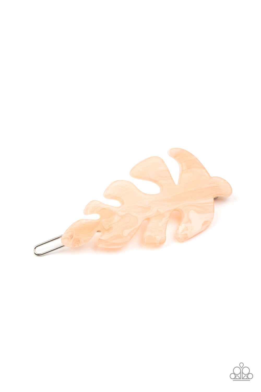 LEAF Your Mark Pink - Paparazzi Hair Clip