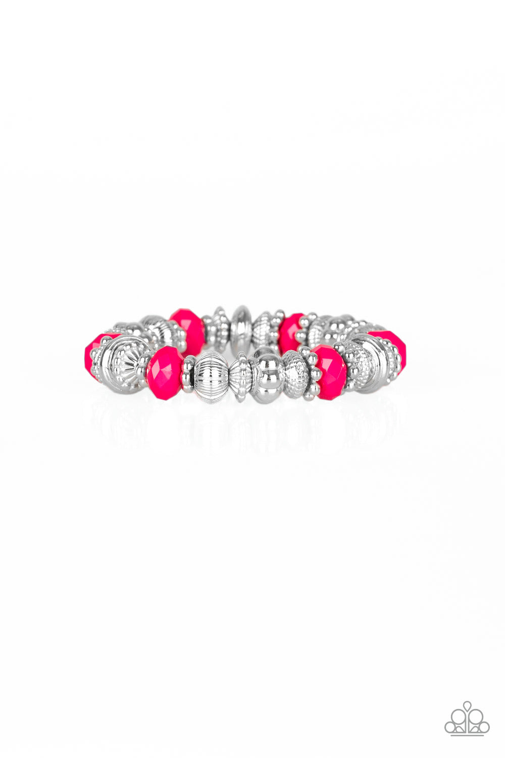 Live Life To The Color-fullest Pink - Paparazzi Bracelet