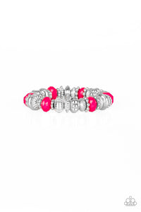 Live Life To The Color-fullest Pink - Paparazzi Bracelet