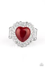 Lovely Luster Red - Paparazzi Ring