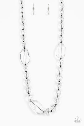 Malibu Masterpiece White - Paparazzi Necklace