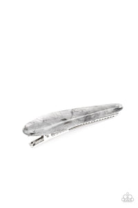 Naturally Bright Silver - Paparazzi Hair Clip