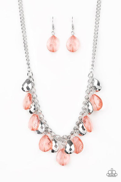 No Tears Left To Cry Orange - Paparazzi Jewelry