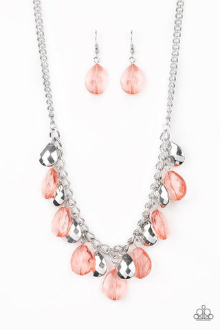 No Tears Left To Cry Orange - Paparazzi Jewelry