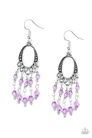 Not The Only Fish In The Sea Purple - Paparazzi Earring