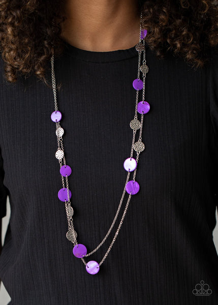 Ocean Soul Purple - Paparazzi Necklace