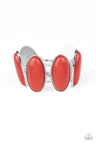 Power Pop Red - Paparazzi Bracelet